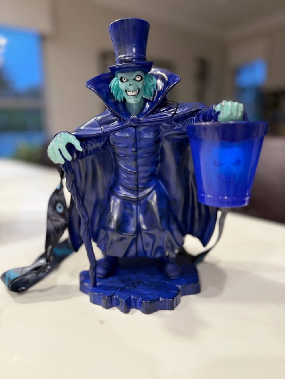 NEW! DISNEY Grim Reaper Drink Canister With Lights and Spooky Sounds